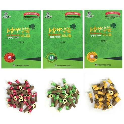 따뜻한 위로와 건강한 일상을 위한 선택, 국산 섬애약쑥 미니뜸