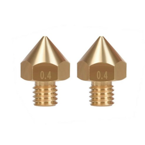 Lopbinte 10PCS B1UM2 황동 노즐 1.75 0.4MM 3D 프린터 부품, 1