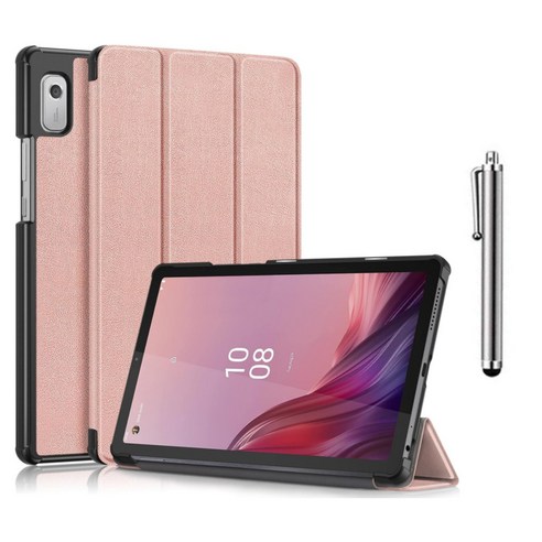 레노버탭 M9 케이스 커버 TB-310FU 케이스나라 Lenovo Tab M9 9inch, 로즈골드
