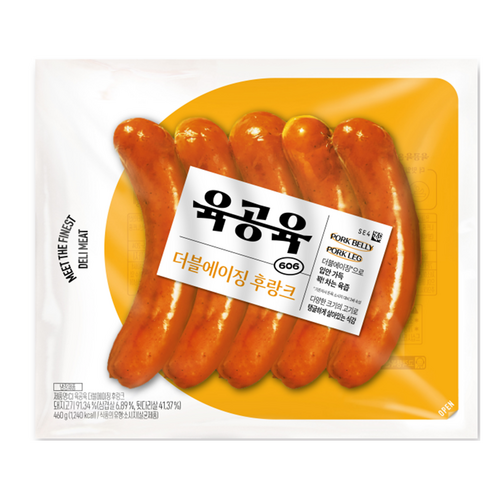 육공육 더블에이징 후랑크 500g, 11개