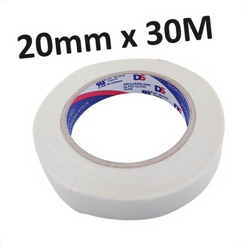 전자렌지 단자 고정 실리콘 석면 테이프 20MM X 30M 내열테이프, 1개