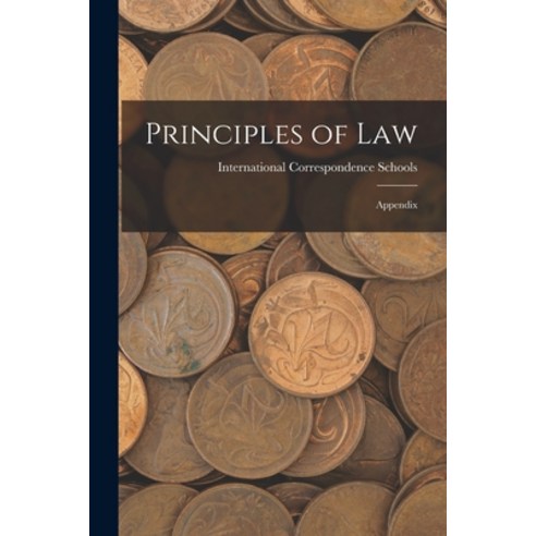 (영문도서) Principles of Law: Appendix Paperback, Legare Street Press, English, 9781016068376