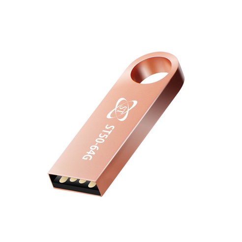 에스티원테크 ST50 USB 메모리 8GB, 로즈핑크, 64G