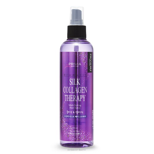 프리비아 실크 콜라겐테라피 엘라스틴 헤어 스프레이 (멀티스타일링 미스트), 1개, 250ml