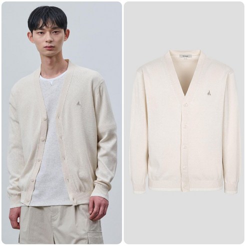빈폴 BEAN POLE 롯데상품권 증정썸머 베이직 카디건 - 아이보리 BC435AC310 271926