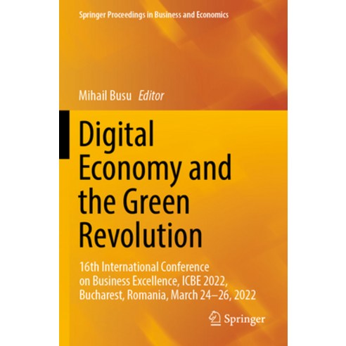 (영문도서) Digital Economy and the Green Revolution: 16th International ...