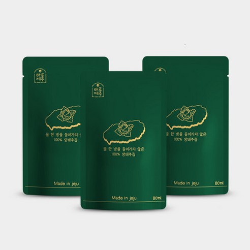 비엔지 하루제주 꼬깔양배추즙 30포, 80ml, 30개