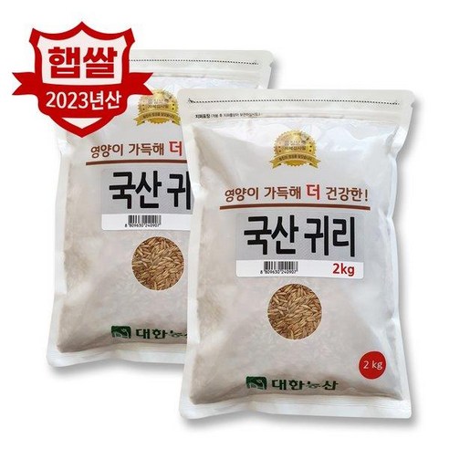 대한농산 국산 귀리 4kg2kgx2봉, 2개 전남고흥귀리쌀500gx2봉 Best Top5