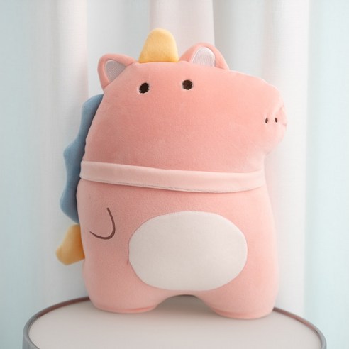 다양한 용도로 사용할 수 있는 편안하고 스타일리시한 리버시블 애니멀 쿠션