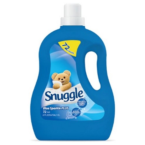 스너글 섬유유연제 블루스파클 플러스, 3개, 1.8L