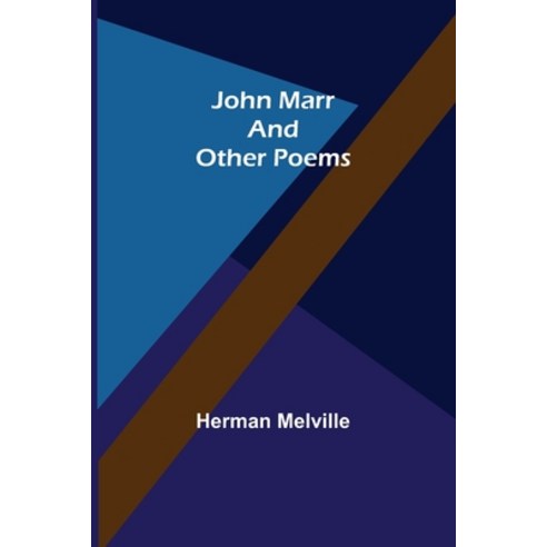 (영문도서) John Marr and Other Poems Paperback, Alpha Edition, English, 9789356376069