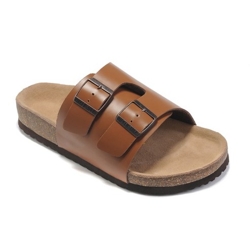 버켄스탁 Birkenstock 남여공용 여름 컴포트 신발 샌들 브라운