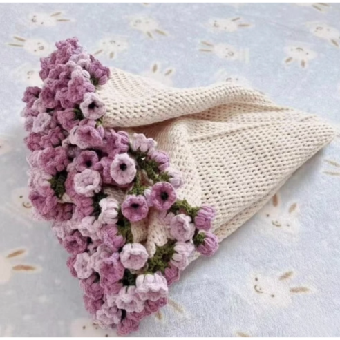 삭막한 일상에 향긋한 위로를! 특별한 꽃다발 담요 DIY 키트 후기 꽃다발담요