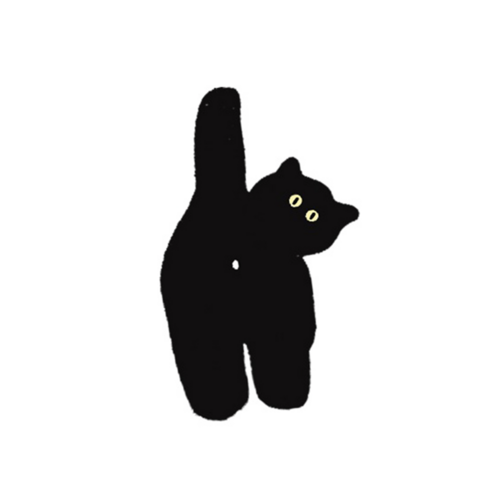 뽀글이 냥이 거실 주방 침실 인테리어 발매트 러그