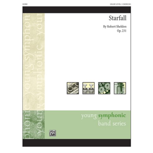 (영문도서) Starfall: Conductor Score Paperback, Alfred Music, English, 9781470649517