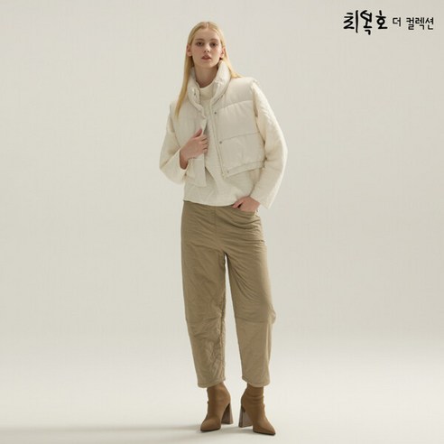 23FW 최복호 더 컬렉션 소프트기모 패딩 팬츠
