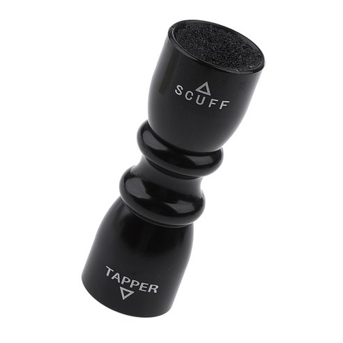 당구 Bowtie 3 In 1 풀 큐 팁 도구 셰이퍼 Scuffer Tip Pick Black, 블랙, 스테인레스 스틸
