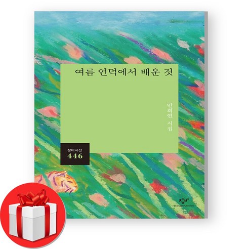 여름 언덕에서 배운 것 + (오늘출발), 창비, 안희연