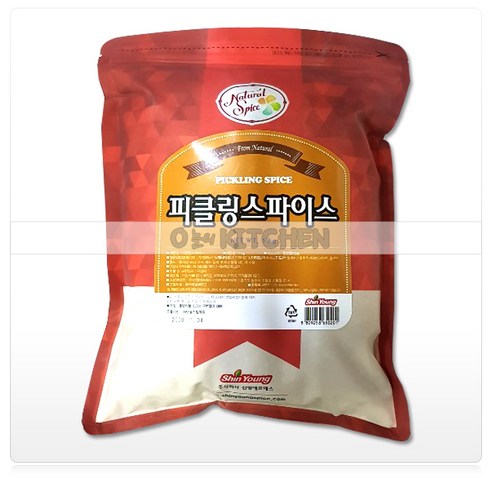 무피클 신영 피클링스파이스 1kg 백종원오이지담는 피클재료 수제피클 겨자씨, 1000g, 3개 Best Top5