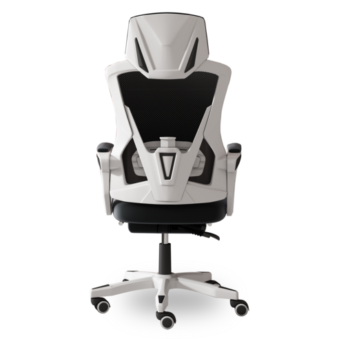 게이밍의자 라텍스 편한 컴퓨터 공부 사무용 의자 리클라이너 회전 리프트 시트, 블랙+라텍스+각도조절+발받침