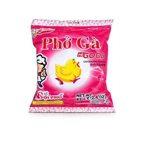 MI PHO GA GOOD 베트남쌀국수 포가 GOOD 68G, 90개