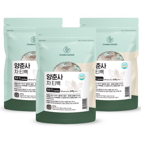 서 우 HACCP 인증 미얀마산 100% 양춘사차 사인차 티백, 7개, 50개입, 1.2g