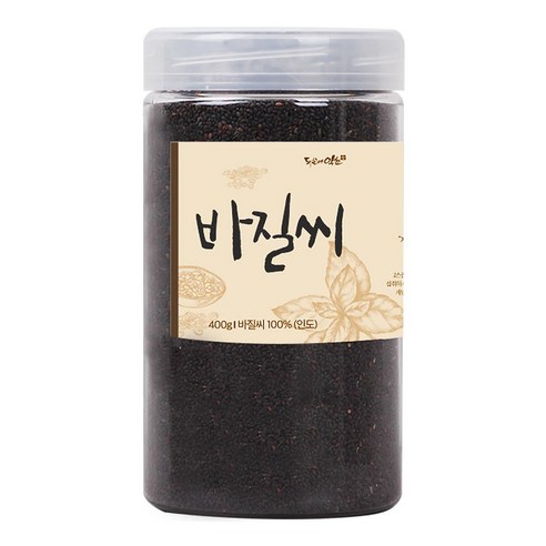 두손애약초 바질씨드, 5개, 400g