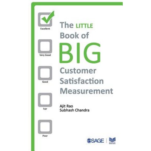 The Little Book of Big Customer Satisfaction Measurement Paperback, Sage Response, English, 9788132109785