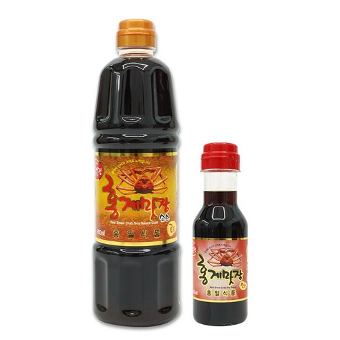 홍일식품 홍게맛장소스 골드 900ml + 홍게맛장소스 200ml 세트, 1100ml, 2세트
