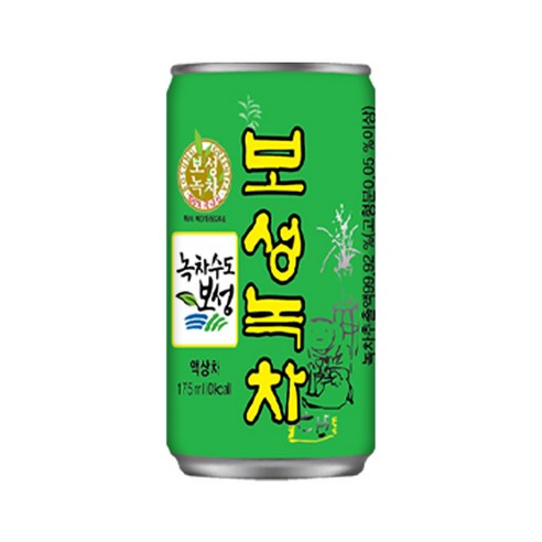 박스묶음/보성녹차 캔, 175ml, 270개