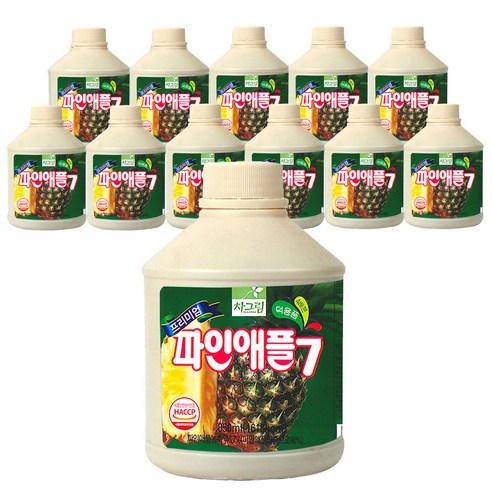 차그림 과일 원액 프리미엄 파인애플 7 쥬스