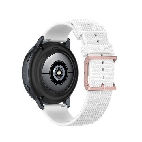 삼성 갤럭시 와치 3 45mm 41mm 스트랩 Galaxy Watch 3 45mm 41mm 부드럽다 고무 손목 밴드 20mm 22mm 빠른 릴리스 시계줄, #1