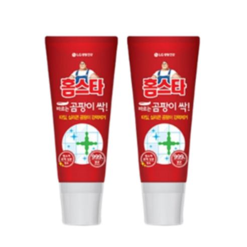 홈스타 바르기만 하면 곰팡이싹 세정제, 120ml, 2개