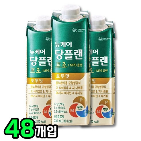 대상웰라이프 뉴케어 당플랜 당뇨환자영양식, 5.52L