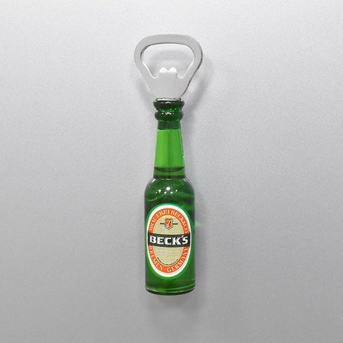 크리에이티브 와인 병따개 냉장고 자석 맥주 병따개, 냉장고 자석 BECK "S 병따개, 큰
