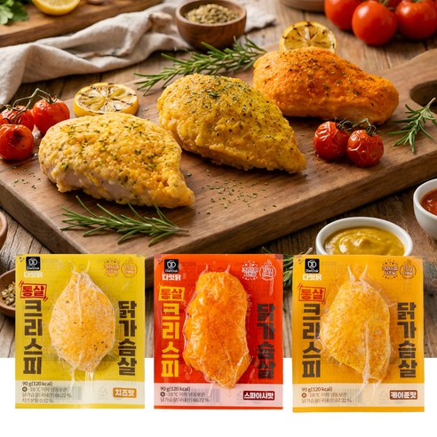 다잇닭 통살 크리스피 치킨, 90g