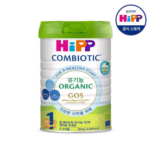 HiPP 콤비오틱 분유 1단계 X 800g 1개 800g × 1개, 개당 중량 × 수량 섬네일