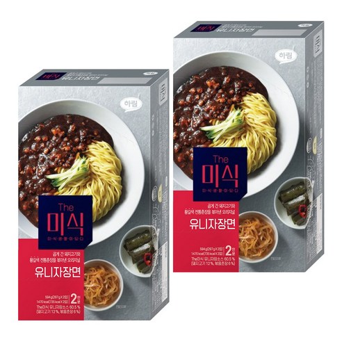 The미식 유니자장면 2p 594g, 2개