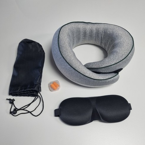 편안하고 지지력 있는 수면을 위한 리빙미미 여행용 목베개
