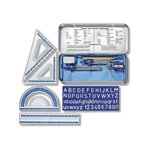 스테들러 노리스클럽 수학교구 세트, 혼합색상, 2세트