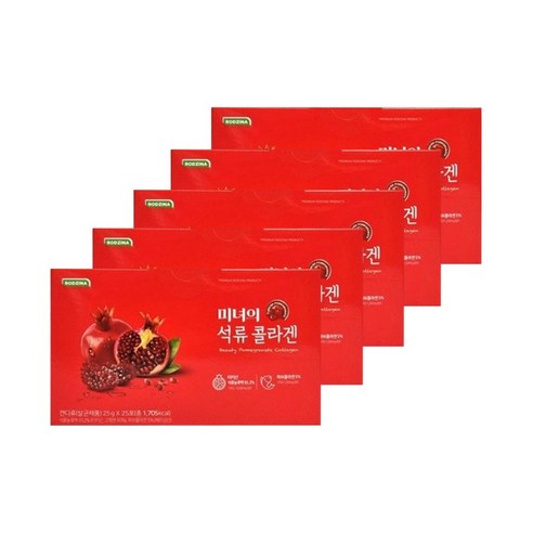 로지나 미녀의 석류콜라겐 25g x 25포 5박스 / DY