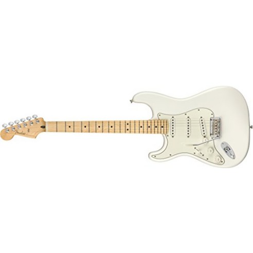 Fender 일렉기타 Player Stratocaster Pau Ferro fingerboard Polar White, 3컬러 선버스트, 왼손잡이 + 메이플