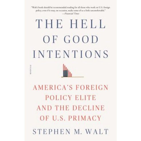 The Hell of Good Intentions:America''s Foreign Policy Elite and the Decline of U.S. Primacy, The Hell of Good Intentions, Stephen M. Walt(저),Picador US, Picador USA
