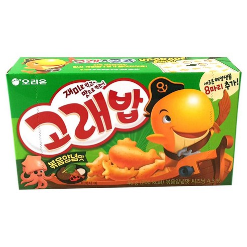 고래밥 볶음양념맛, 14개, 46g