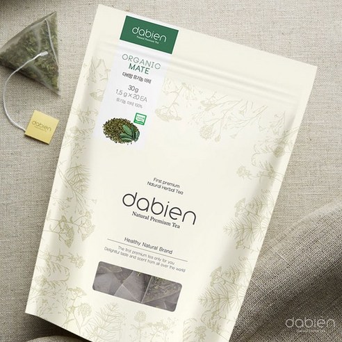 자연의 활력으로 채우는 하루, 다비앙 유기농 마테차