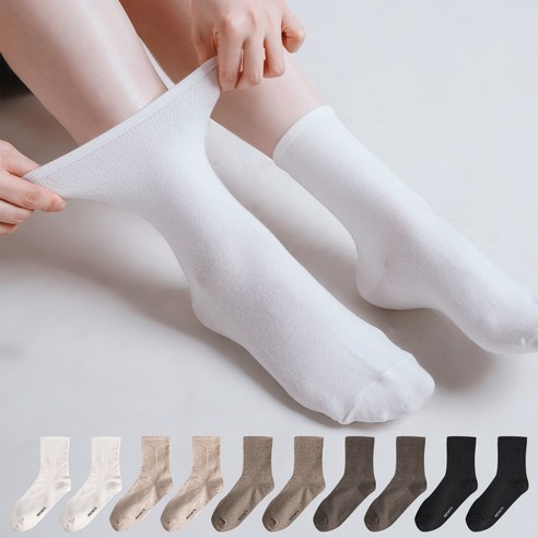 하루 종일 편안함을 선사하는 마법, 프롬산타 무압박 중목 양말 10켤레 프롬산타양말