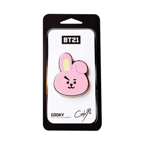 BT21 그립톡 거치대, 쿠키, 1개