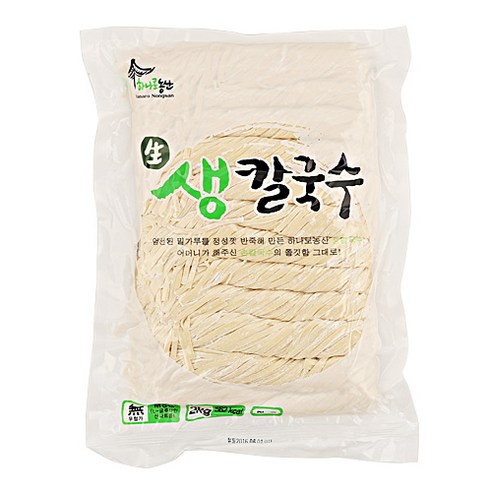 생칼국수2kg/하나로-4개, 2kg, 4개 - 칼국수 | 쿠팡
