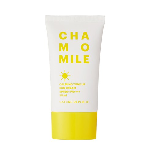 네이처리퍼블릭 [1+1] 캐모마일 카밍 톤업 선크림 SPF 50+ PA++++, 50ml, 2개