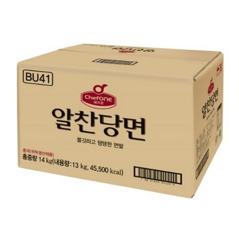 쉐프원 알찬당면, 14kg, 1개